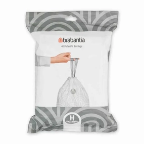 brabantia PerfectFit Bags Code H (50 60 litre), Dispenser Pack with 40 Bags Kitchen,modern kitchen essentials