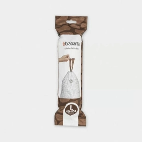 brabantia PerfectFit Bin Bags FlatBack , Size L (45 litre), Roll with 10 Bags Kitchen Accessories,kitchen counter accessories