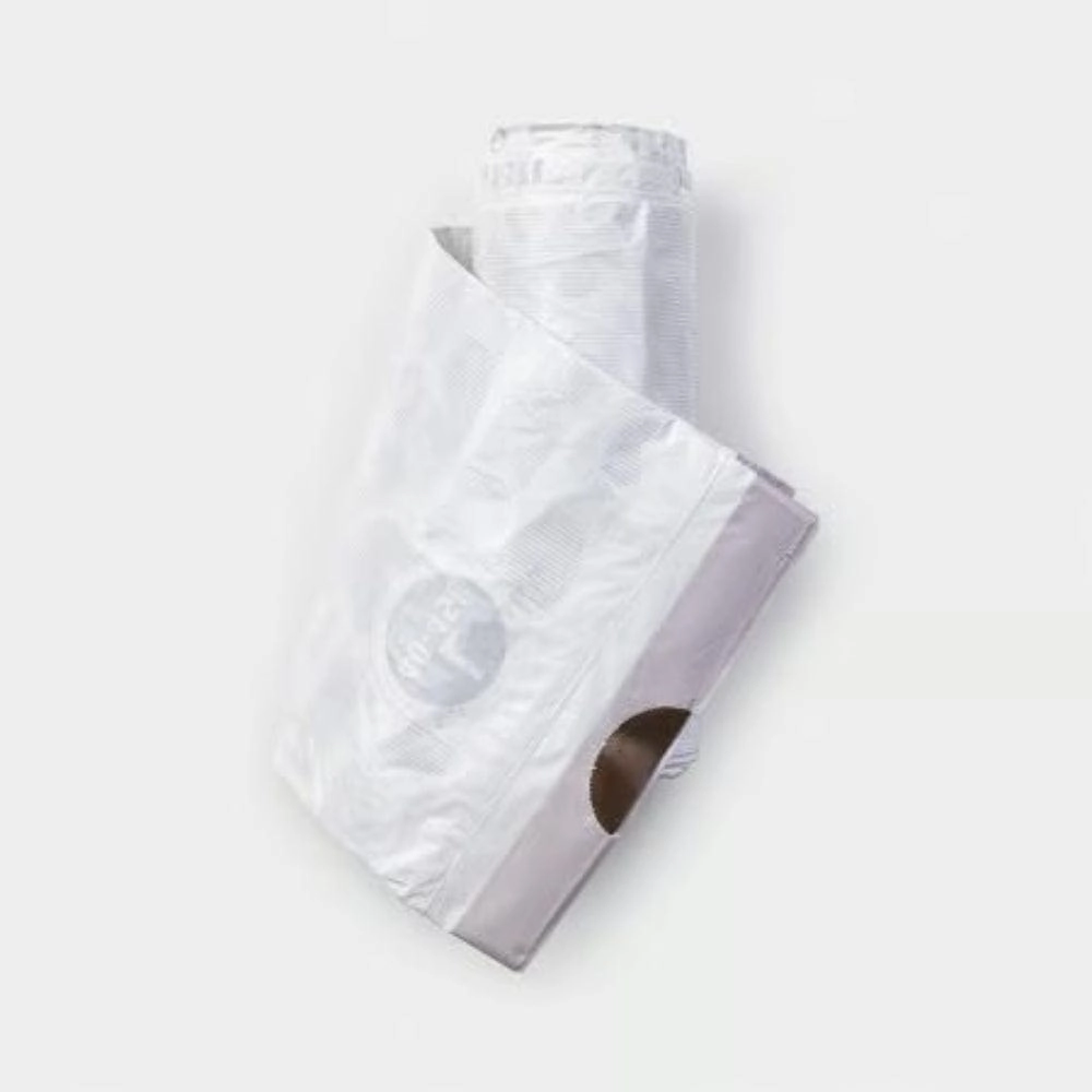 brabantia PerfectFit Bin Bags FlatBack , Size L (45 litre), Roll with 10 Bags