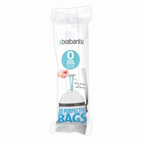 brabantia PerfectFit Pack of 20 Bin Bags, Size O, 30L Kitchen,modern kitchen essentials