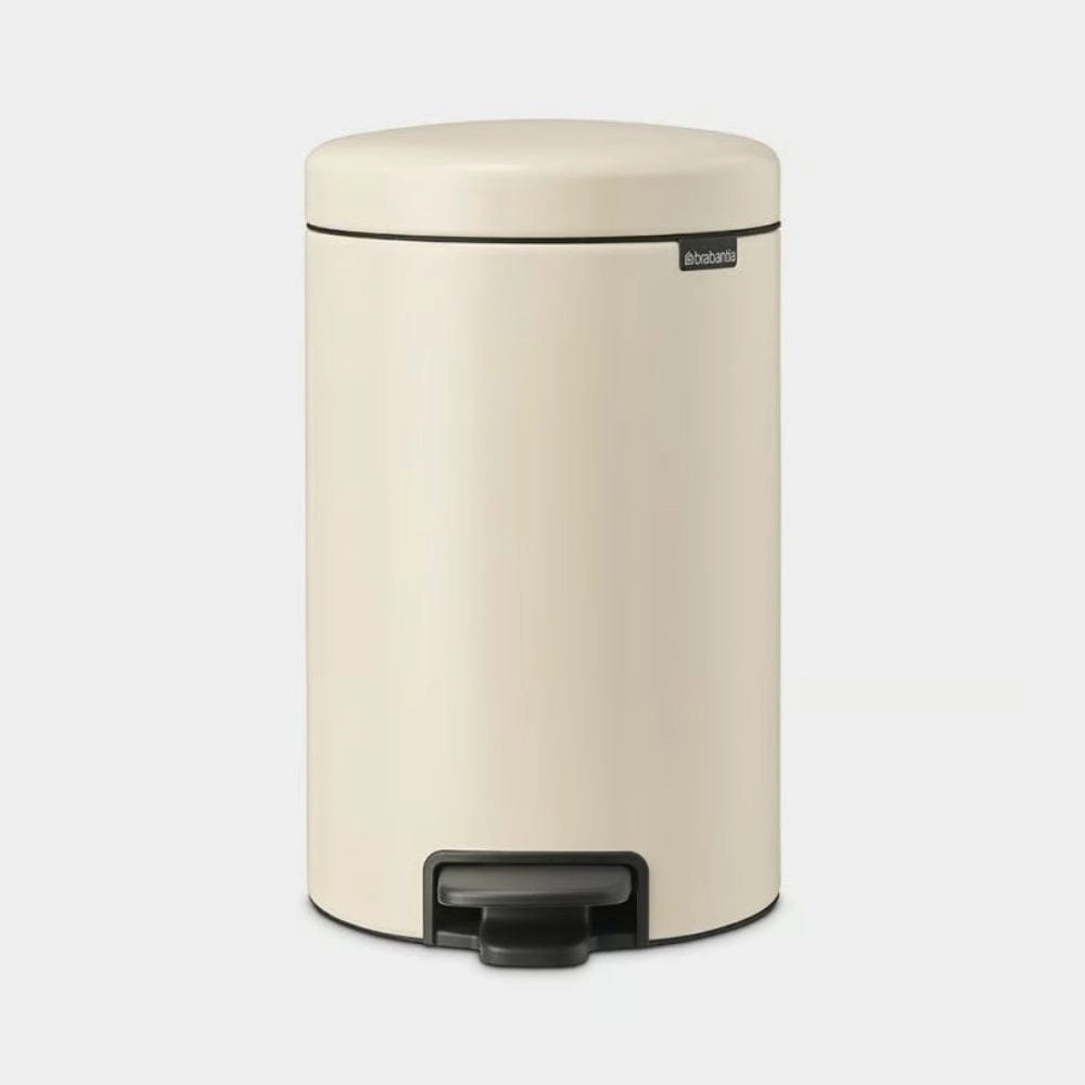 brabantia Soft Beige Pedal Bin 12 Litre In Soft Beige Kitchen Accessories,kitchen counter accessories