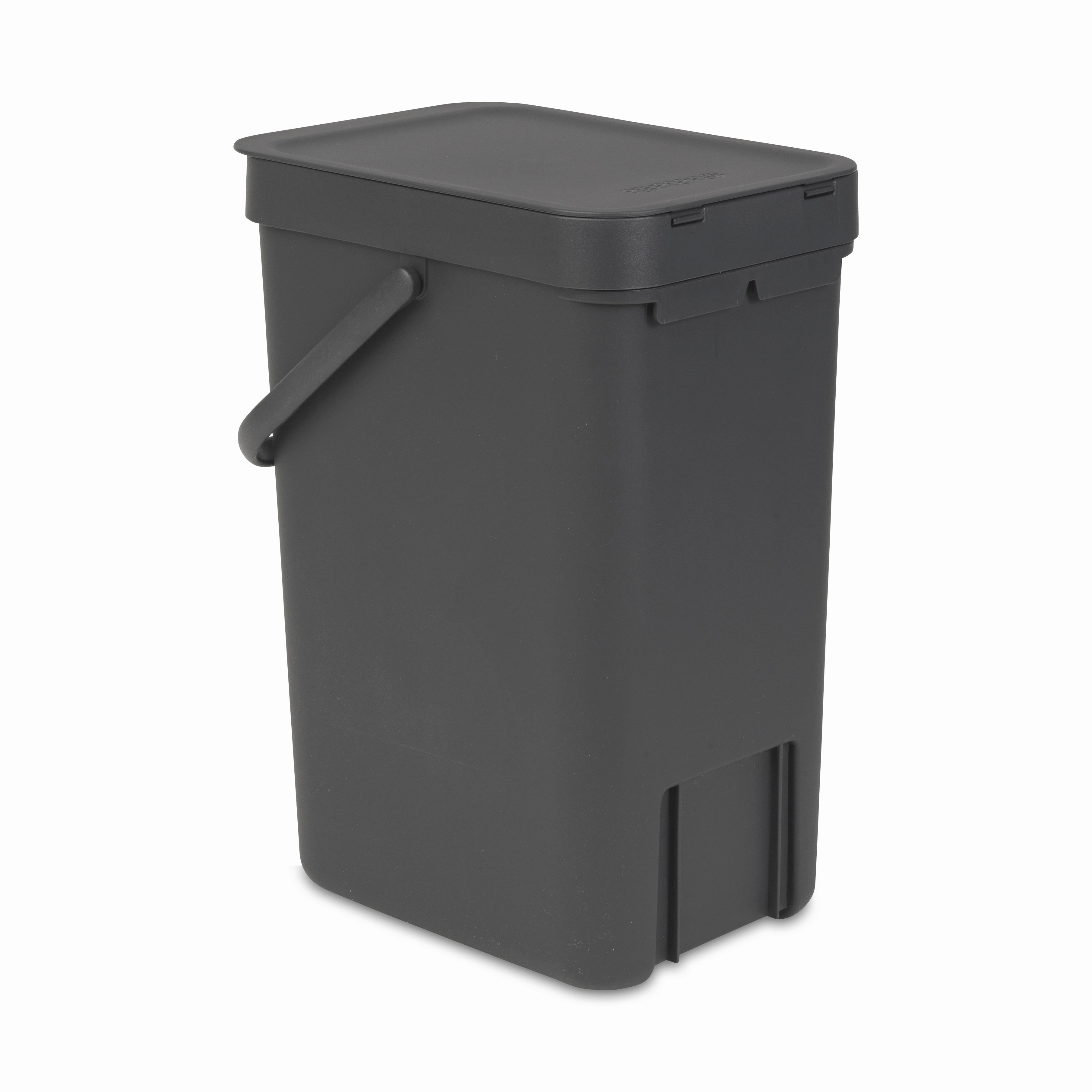 Brabantia Sort & Go Waste Bin In Grey 12L Kitchen,modern kitchen essentials