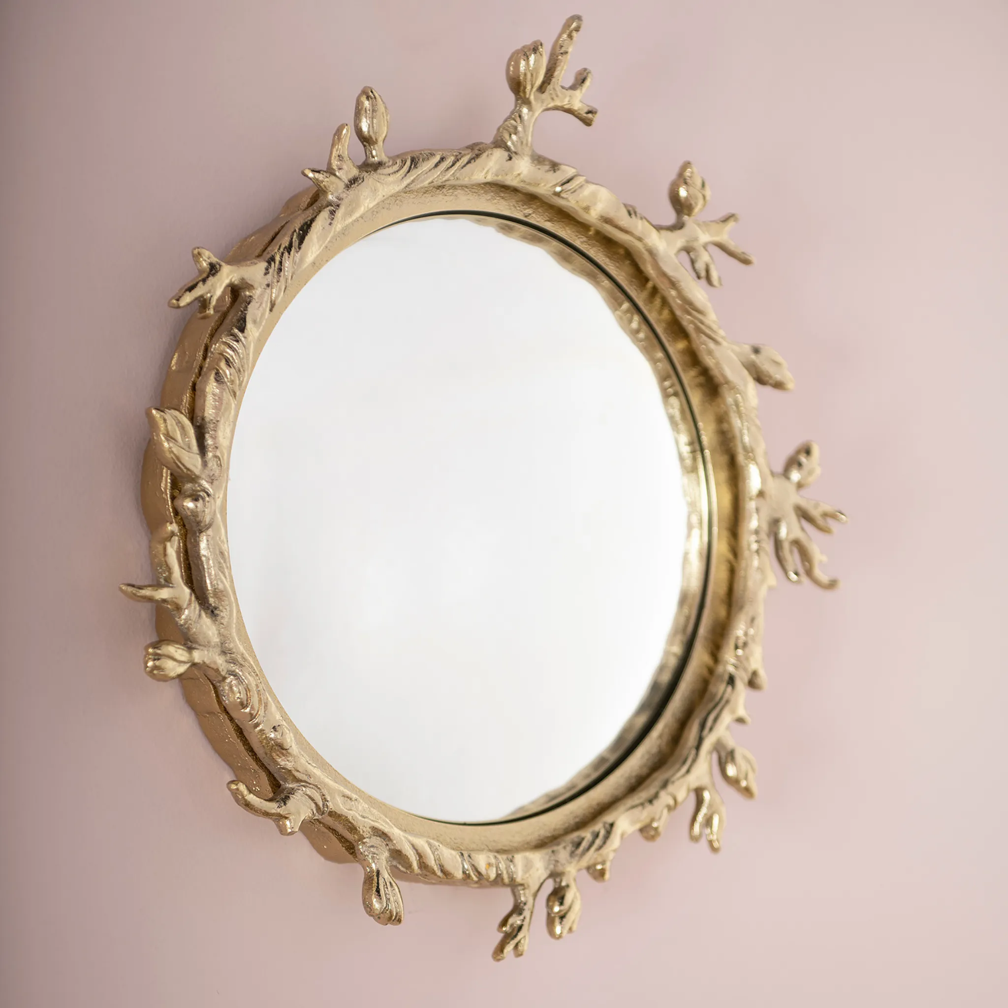Brass Ganymede Mirror