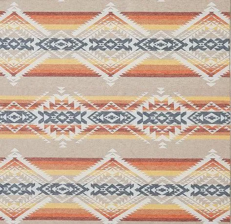 Bridge Creek Embroidered Oblong Pillow