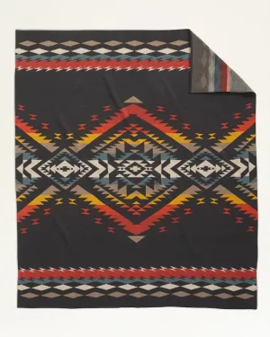 Bridge Creek Knit Throw Blanket bookcase, standing shelf