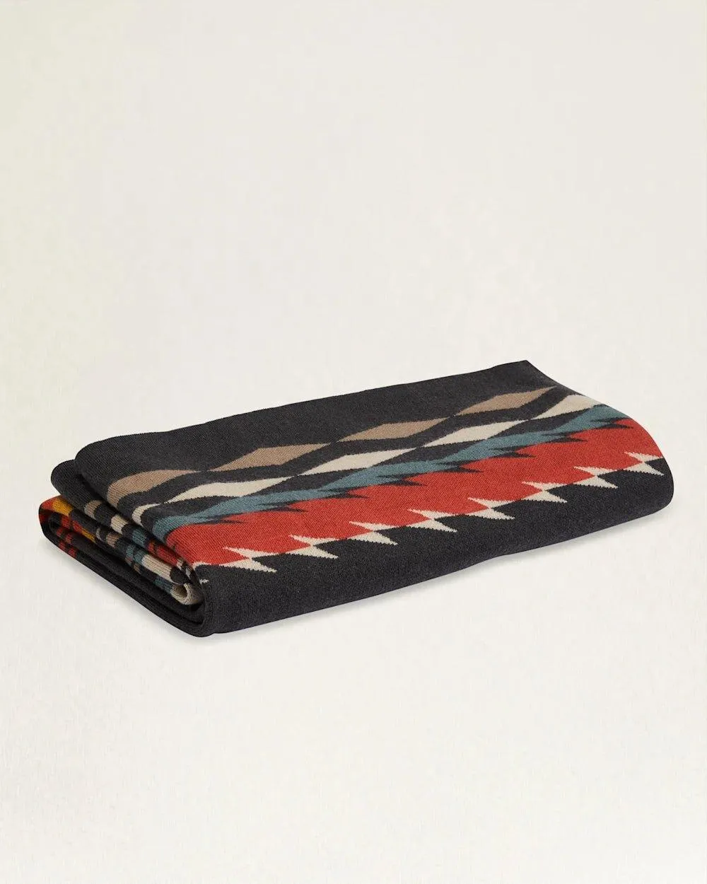 Bridge Creek Knit Throw Blanket
