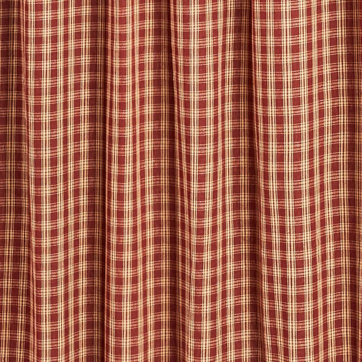 Bridgeton Wine Ruffled Shower Curtain
