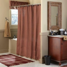 Bridgeton Wine Shower Curtain Lighting,Lamps Fixtures