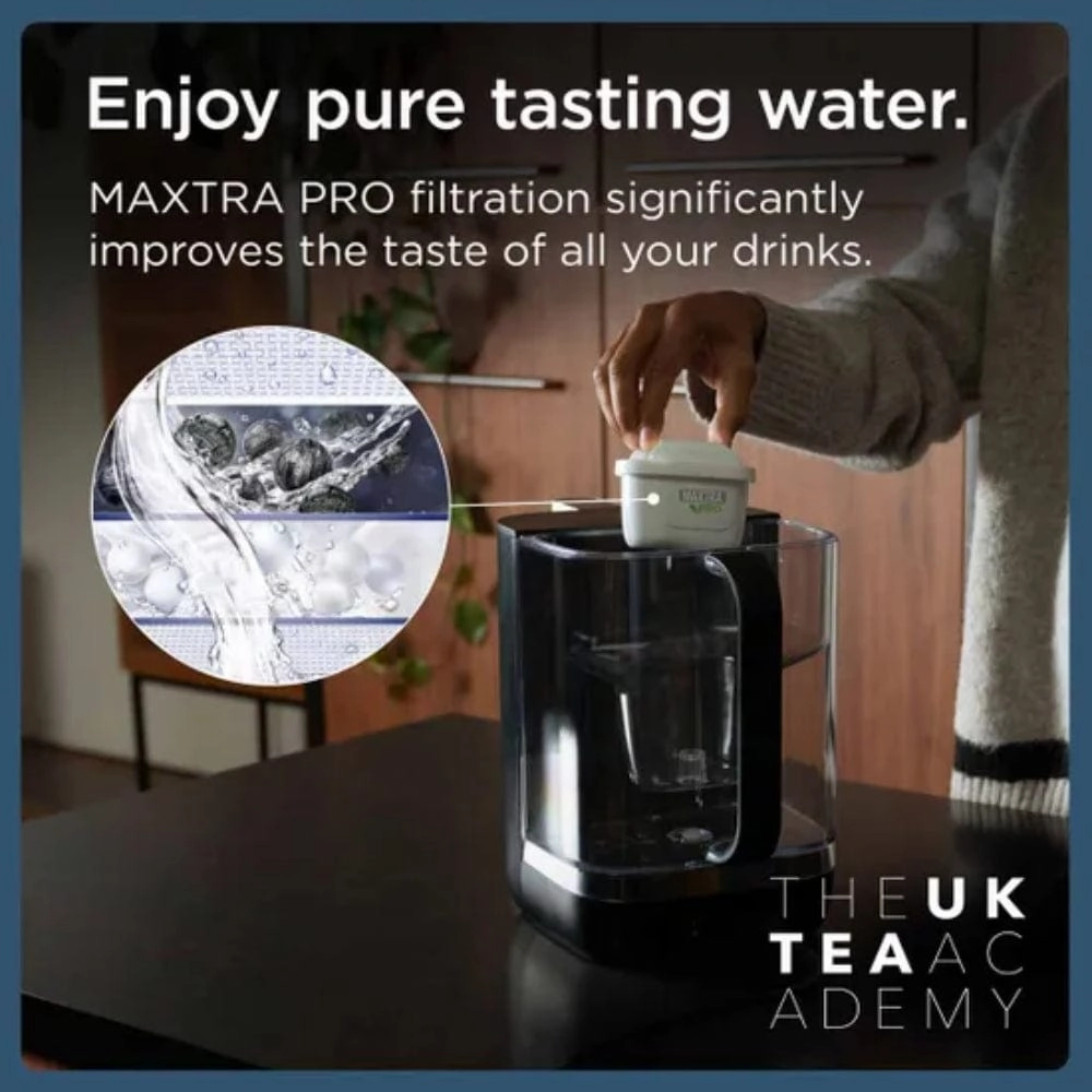 BRITA Cube Ambient & Hot Water Dispenser(4L) In Black