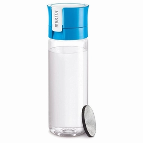 BRITA Fill&Go Vital Water Bottle & 1 Filter Water Filter Bottle In Blue Kitchen,modern kitchen essentials