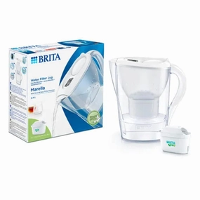 BRITA Marella Cool Water Filter Jug In White Kitchen,modern kitchen essentials