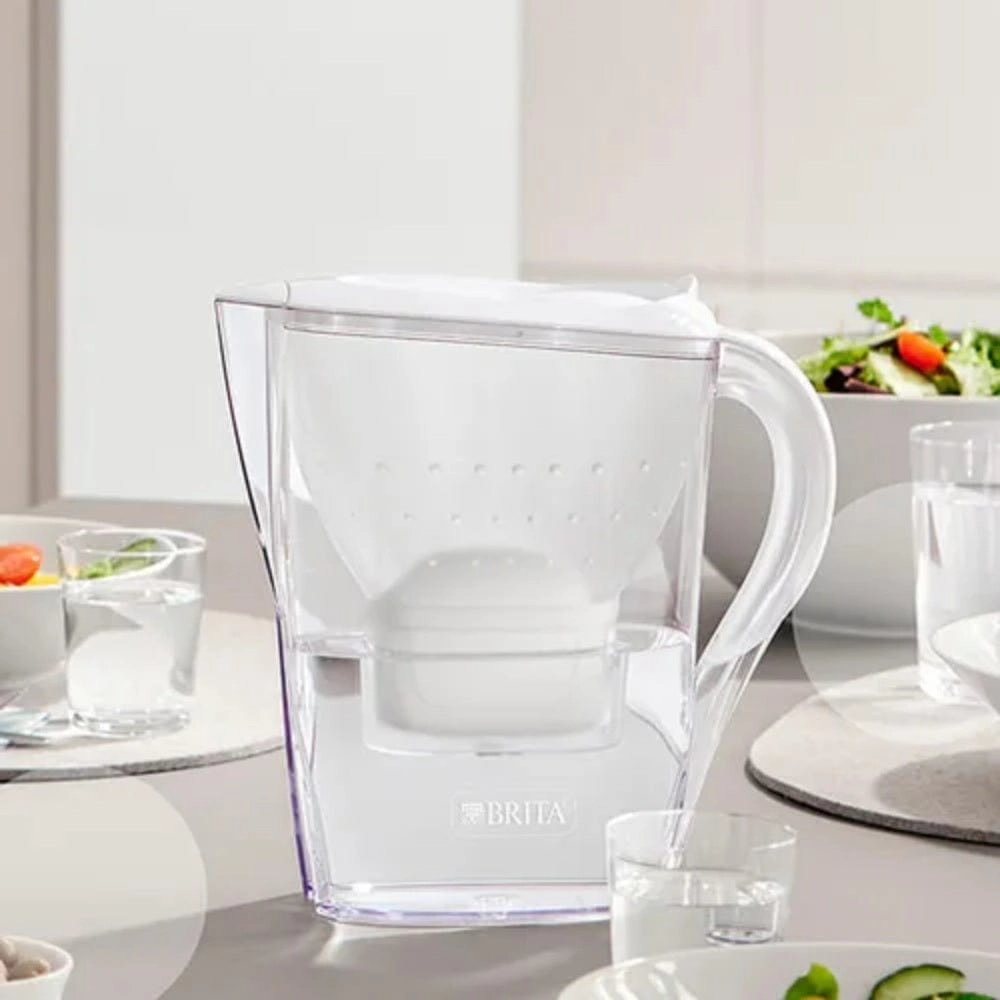 BRITA Marella Cool Water Filter Jug In White