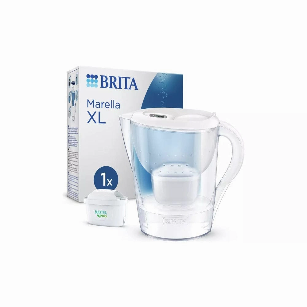 BRITA Marella XL Water Filter Jug In White Kitchen,modern kitchen essentials