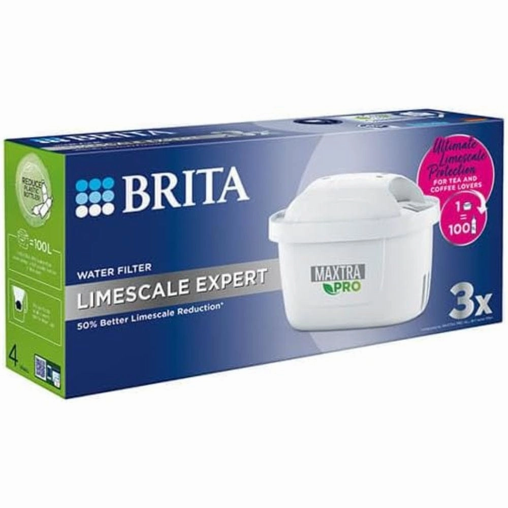 BRITA MAXTRA PRO Limescale Expert Water Filter Cartridge 3 Pack