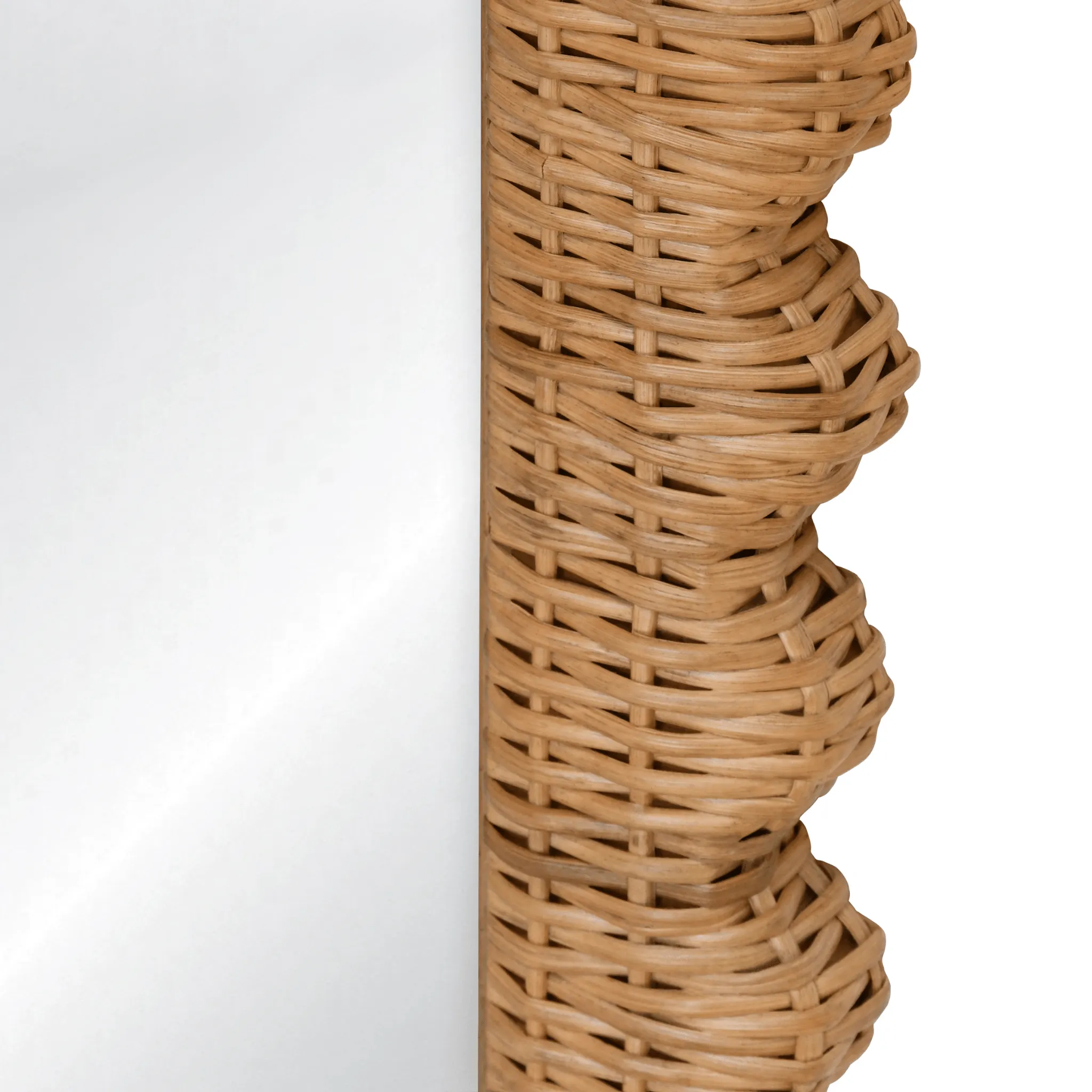 Britton Rattan Floor Mirror