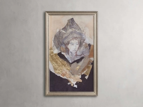 Broad Shoulders Framed Print Wall Art,canvas wall art set