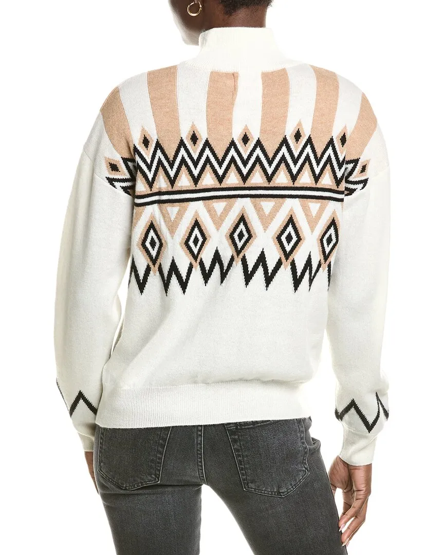 Brodie Cashmere Wool & Cashmere-Blend Blair Fairisle Jumper