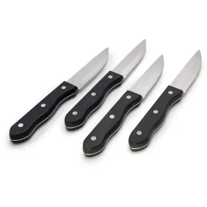 Broil King Steak Knives - Set of 4 64935 jute rug, burlap rug