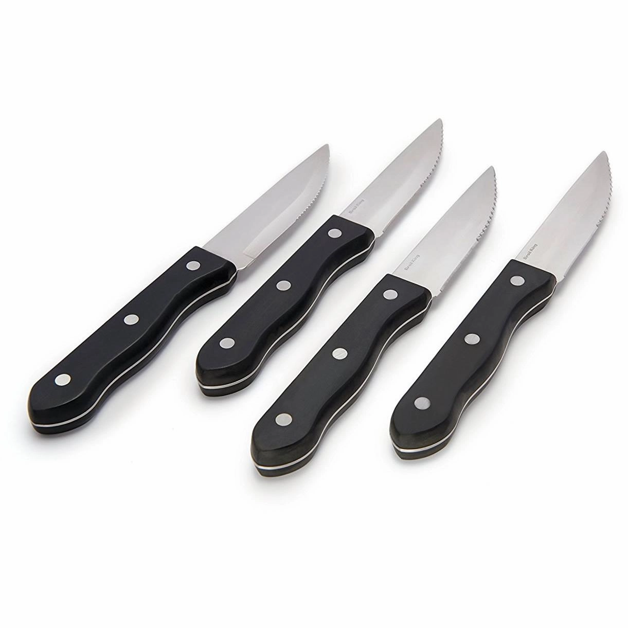 Broil King Steak Knives - Set of 4 64935 jute rug, burlap rug