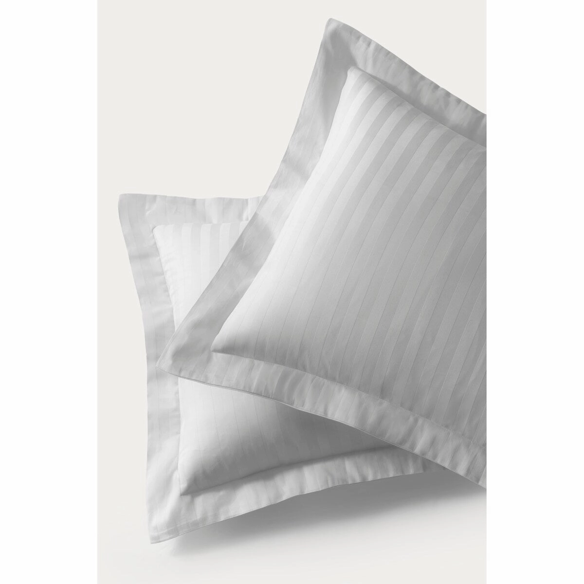 Brooks Brothers Sateen Stripe Cotton Sham Case Pair