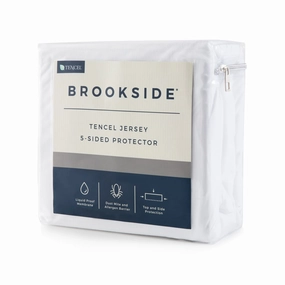 BROOKSIDE TENCEL Jersey 5-Sided Mattress Protector mattress pads,mattress topper,bed protection
