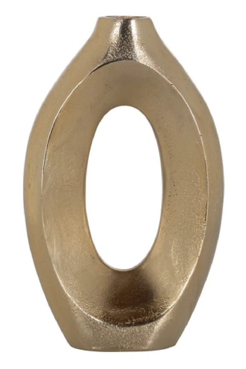 Brushed Gold Modern Vase | OROA Alma Vase,Glass Vase