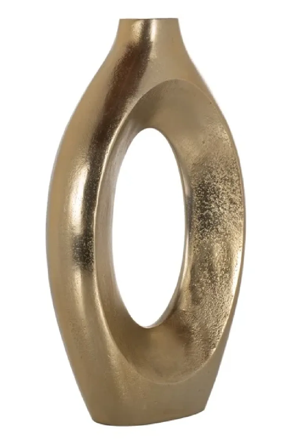 Brushed Gold Modern Vase | OROA Alma