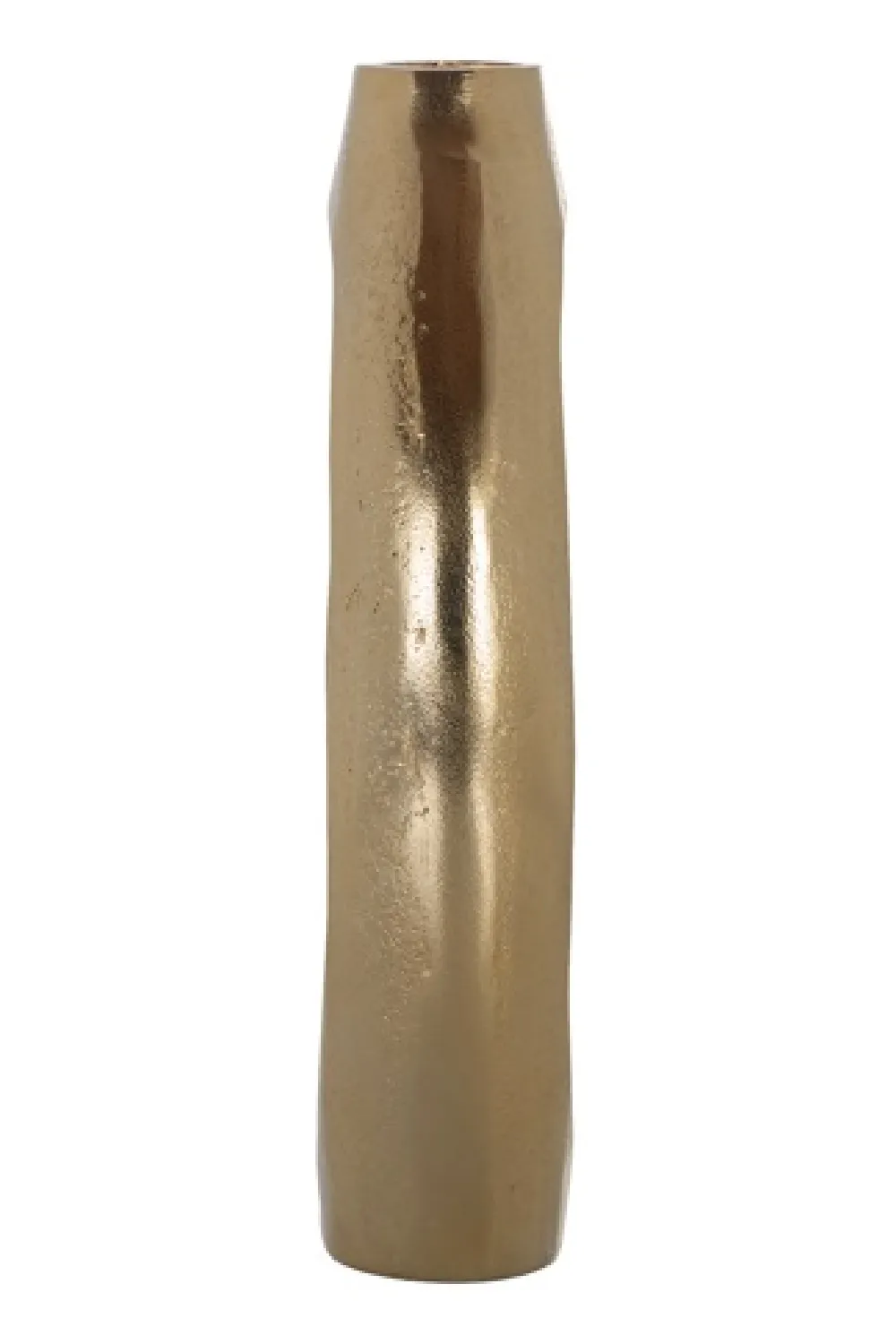 Brushed Gold Modern Vase | OROA Alma