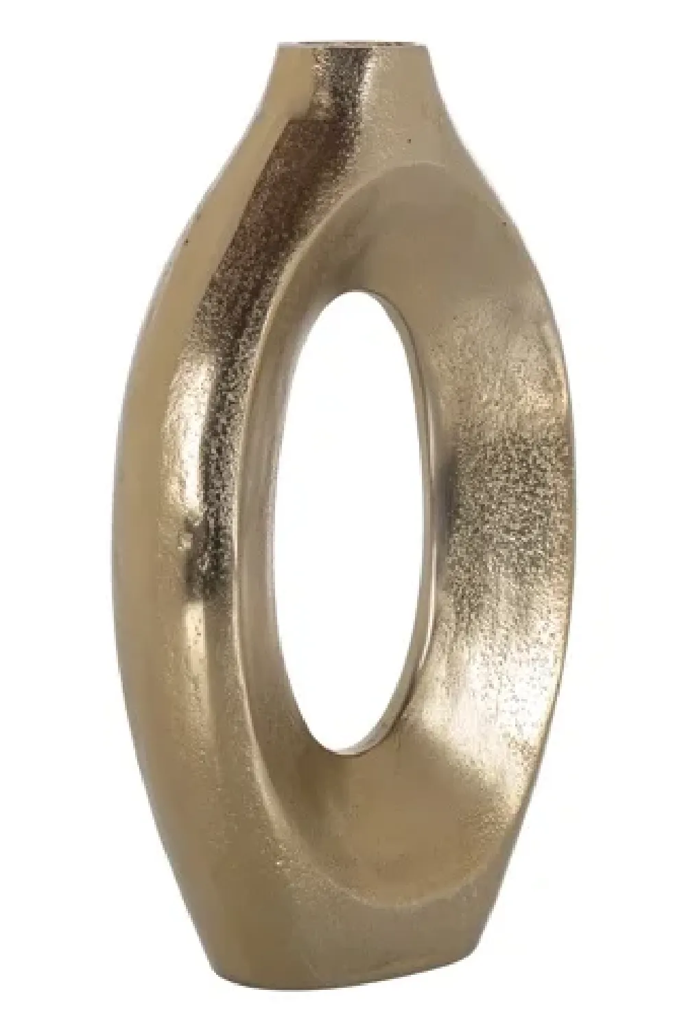Brushed Gold Modern Vase | OROA Alma