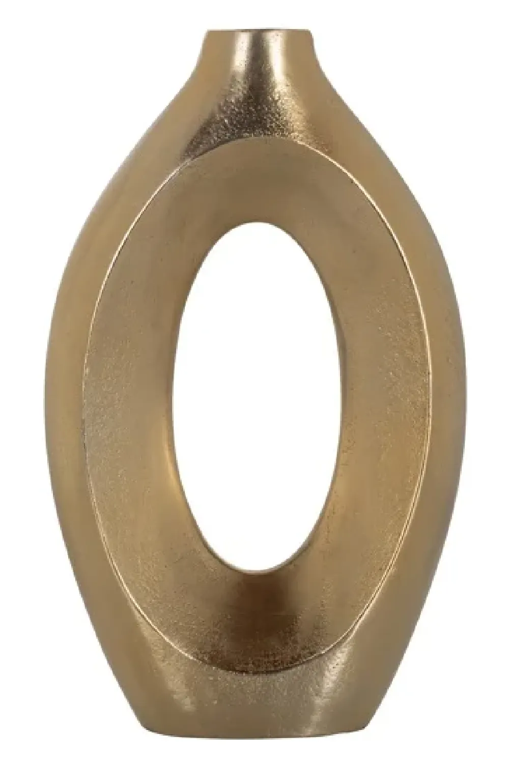 Brushed Gold Modern Vase | OROA Alma