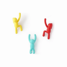 Buddy Wall Hooks (Set of 3) Bath Accessories,bathroom accessories set