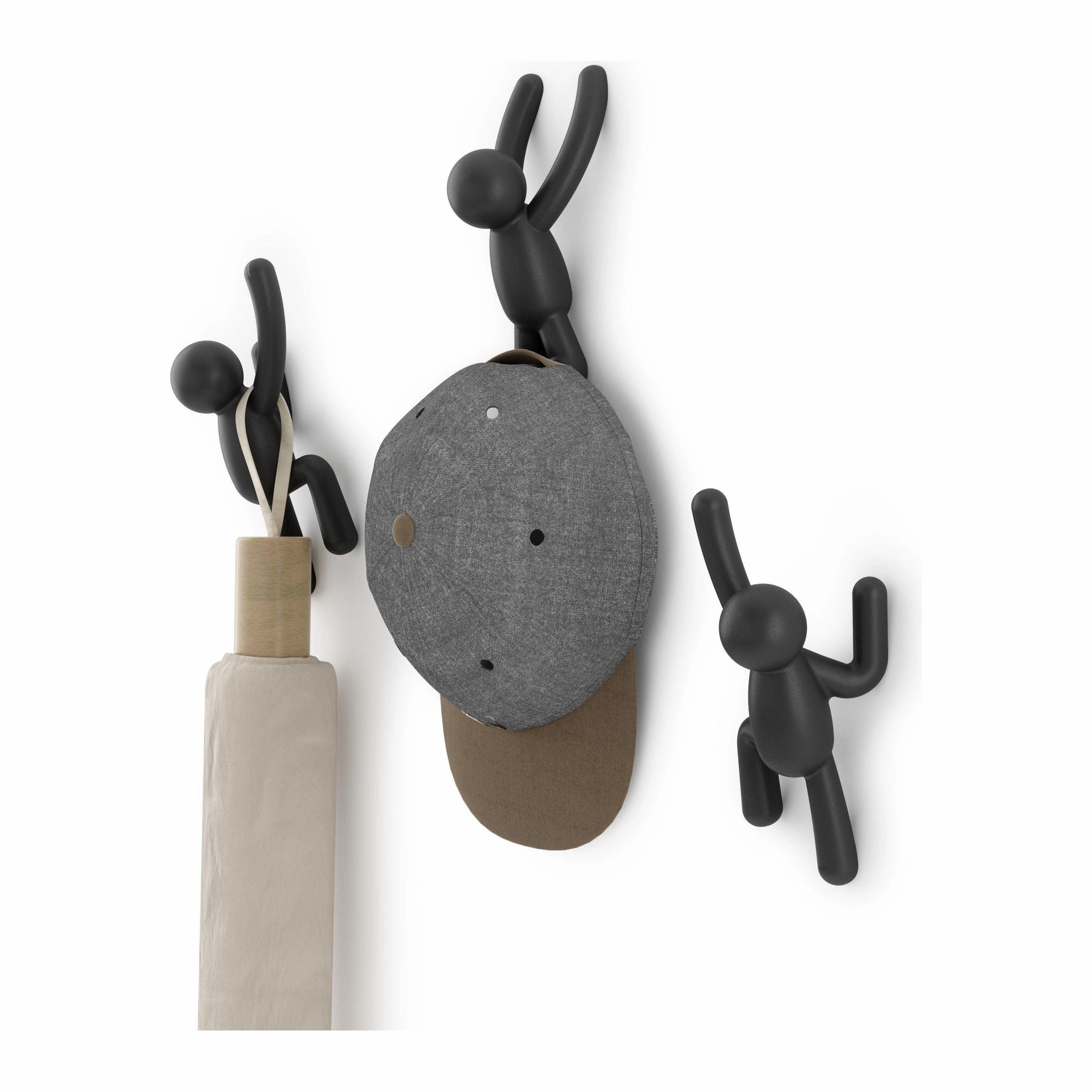 Buddy Wall Hooks (Set of 3)