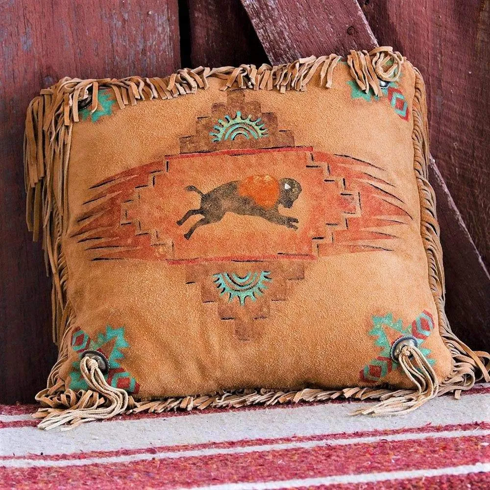 Buffalo Art Suede Deer Throw Pillow storage cart, utility cart