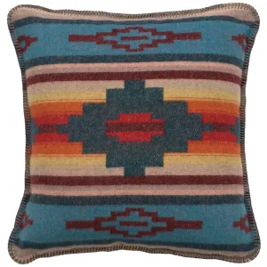 Buffalo Springs Southwest Throw Pillow storage cart, utility cart