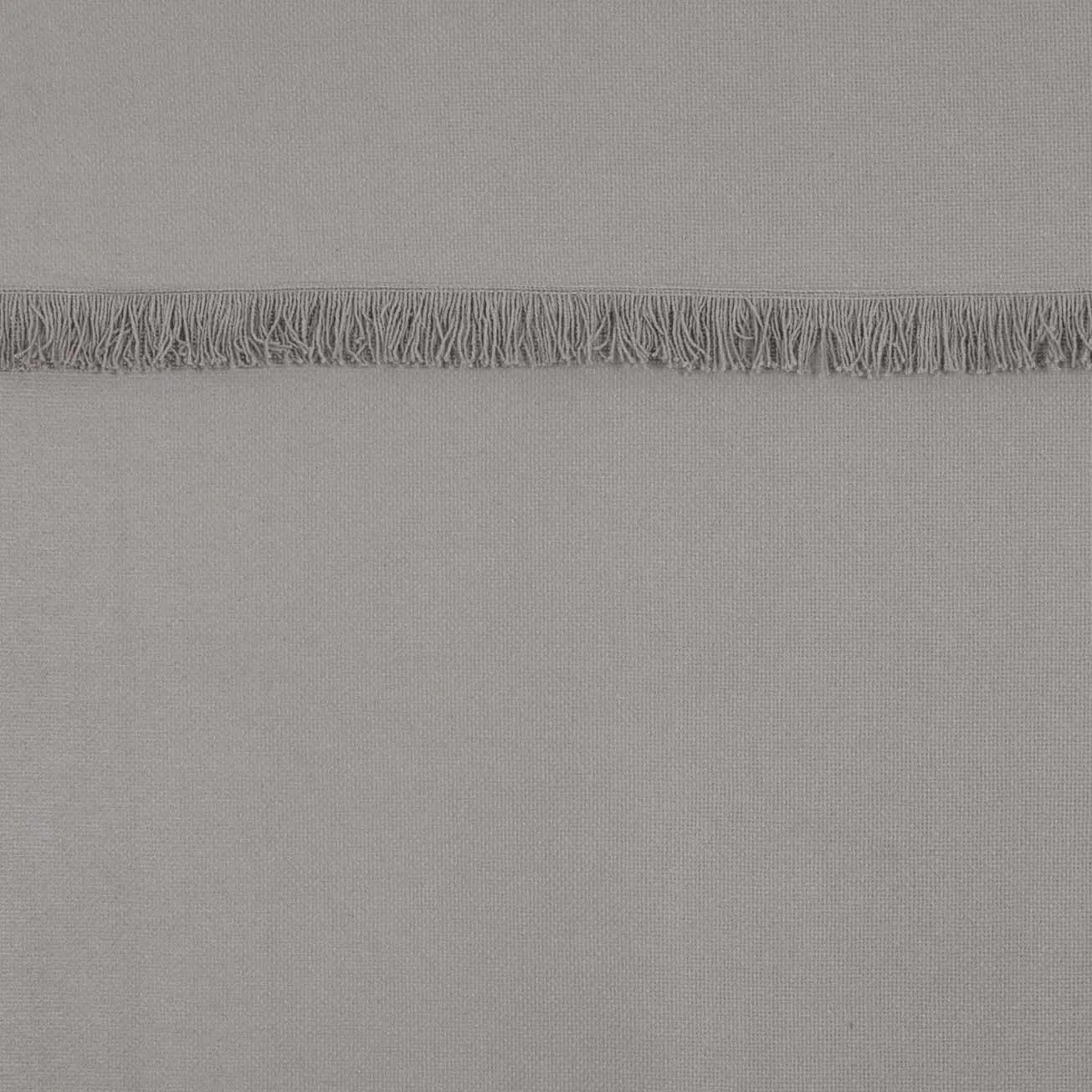 Burlap Dove Grey Shower Curtain