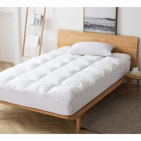 BYB Pure Plush Mattress Pad - Memory Foam - Large Square mattress pads,mattress topper,bed protection