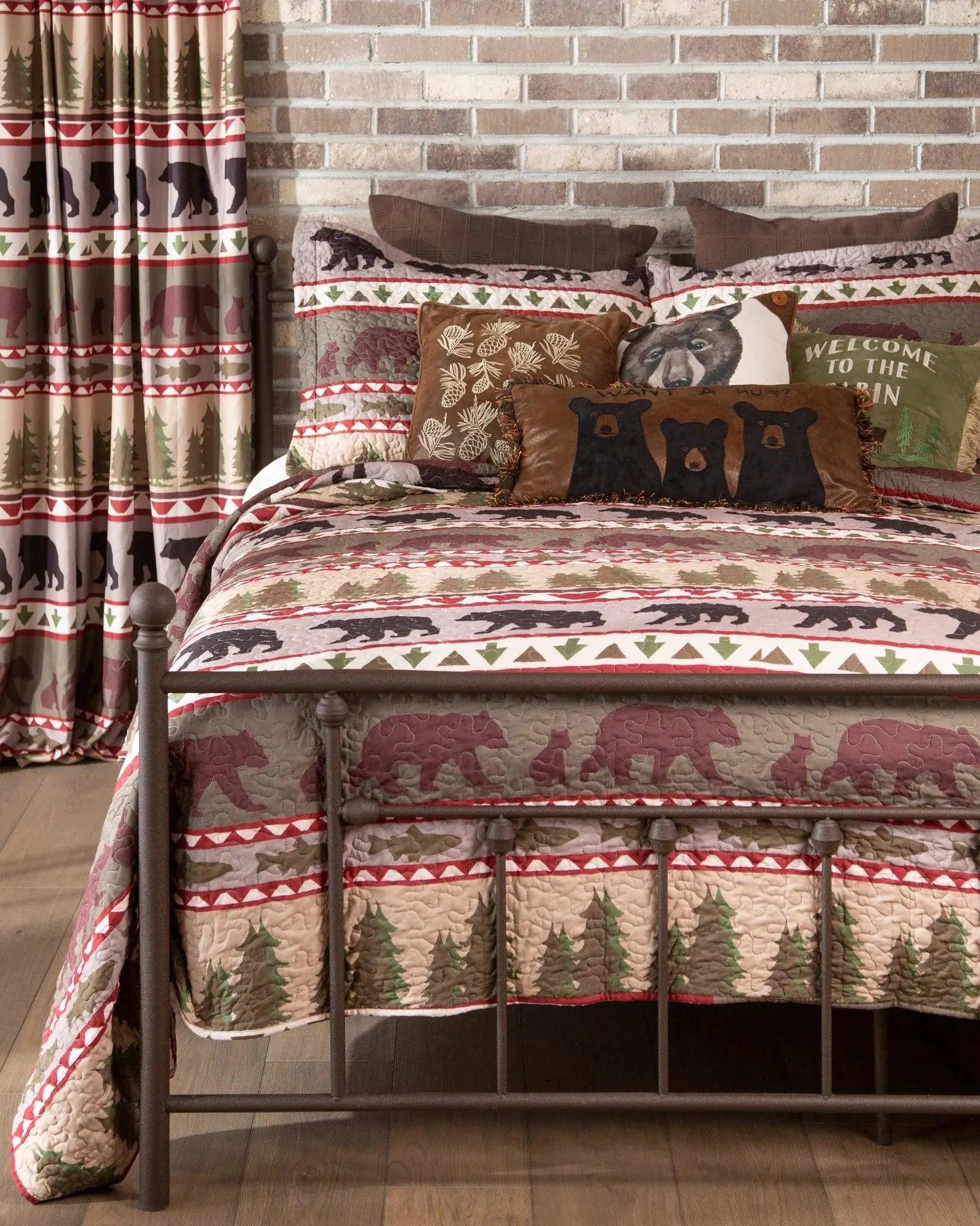 Cabin Life Quilt Set bedding set, comforter set