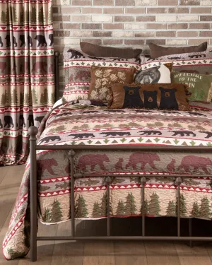 Cabin Life Quilt Set bedding set, comforter set