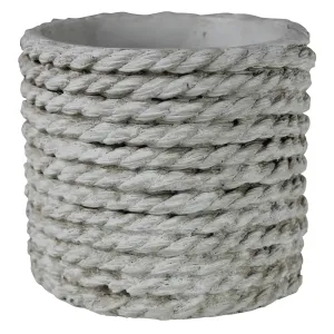 Cachepot, Cement - Rope Vase,Ceramic Vase