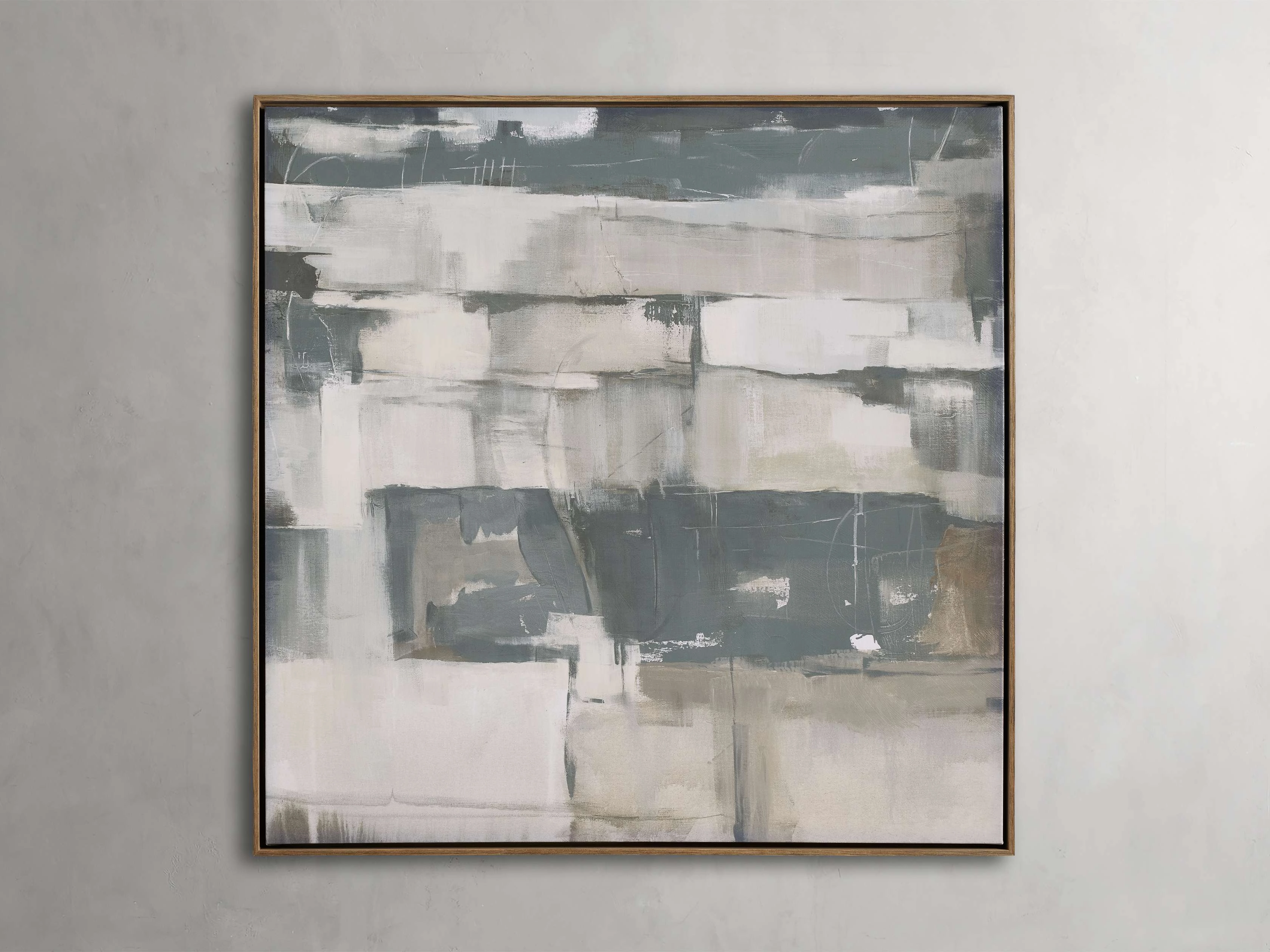Calm Layers I Framed Print Wall Art,canvas wall art set