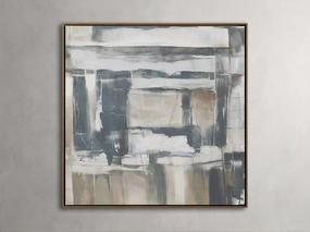 Calm Layers II Framed Print Wall Art,canvas wall art set
