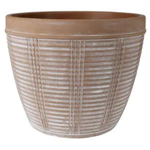 Calypso Cachepot, Cement - Lrg Vase,Ceramic Vase
