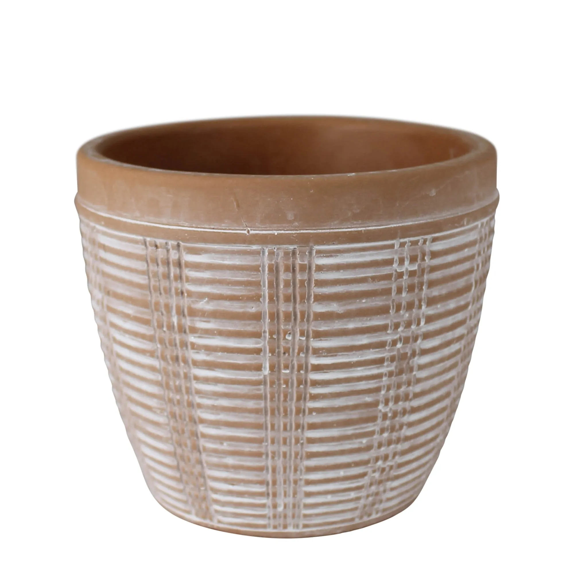 Calypso Cachepot, Cement - Sm