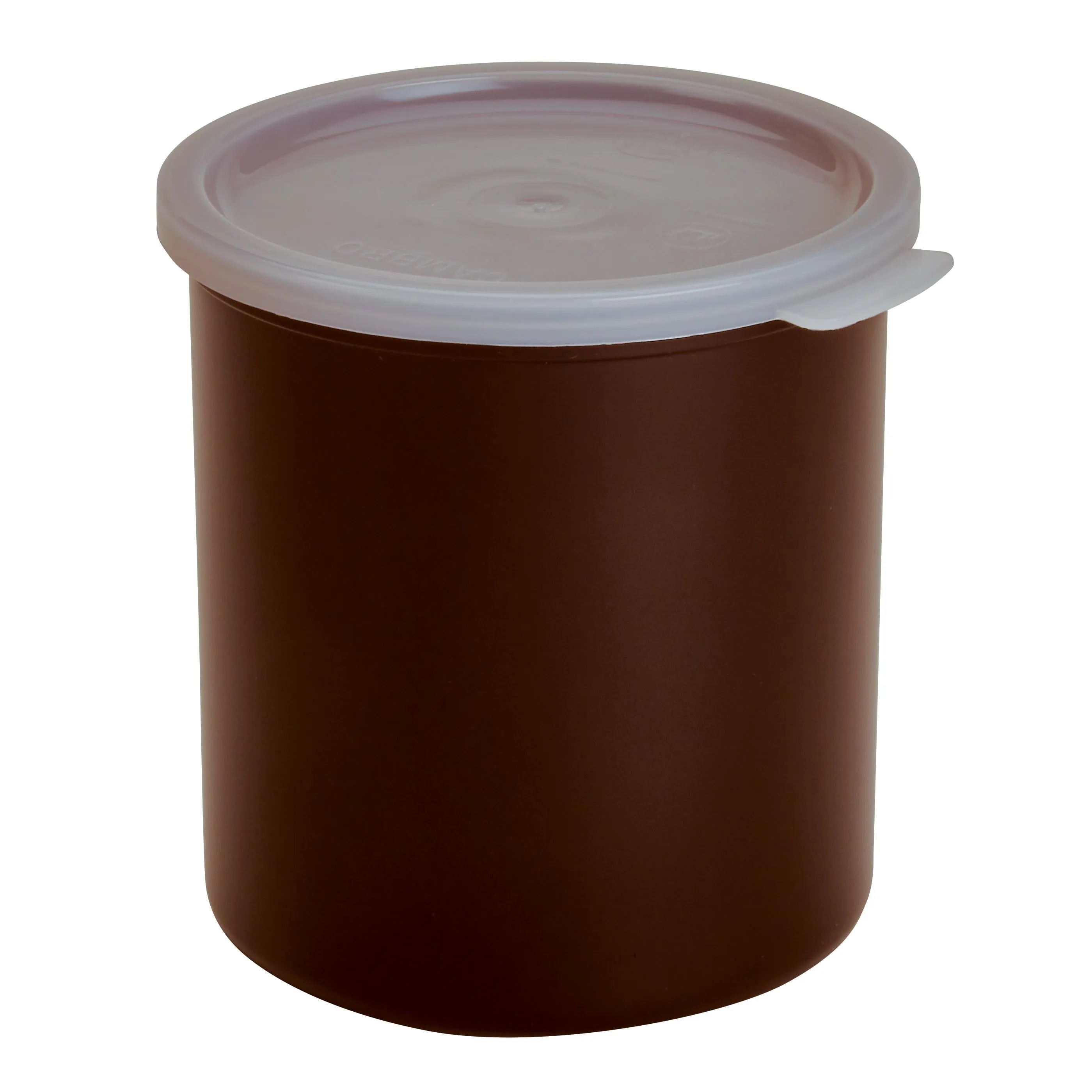 Cambro 2.7 Qt Round Crock with Lid, Reddish Brown - CP27195 Figurines,Home Decor Statues