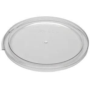 Cambro RFSCWC12 Round Storage Container Cover for 12, 18 & 22 Qt Containers, Clear Figurines,Home Decor Statues