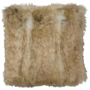 Canadian Fox Faux Fur Throw Pillow storage cart, utility cart
