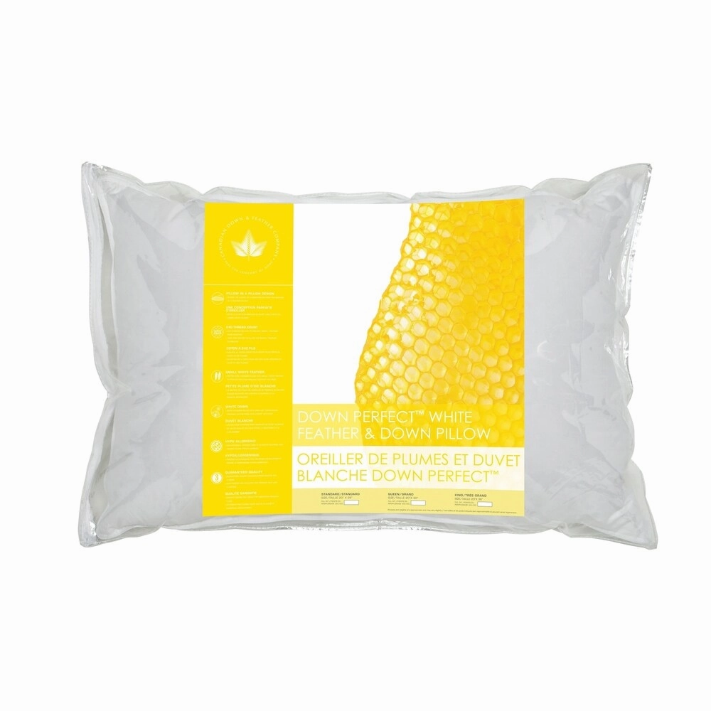 Canadian Down & Feather Company Down Perfect White Feather & Down Pillow