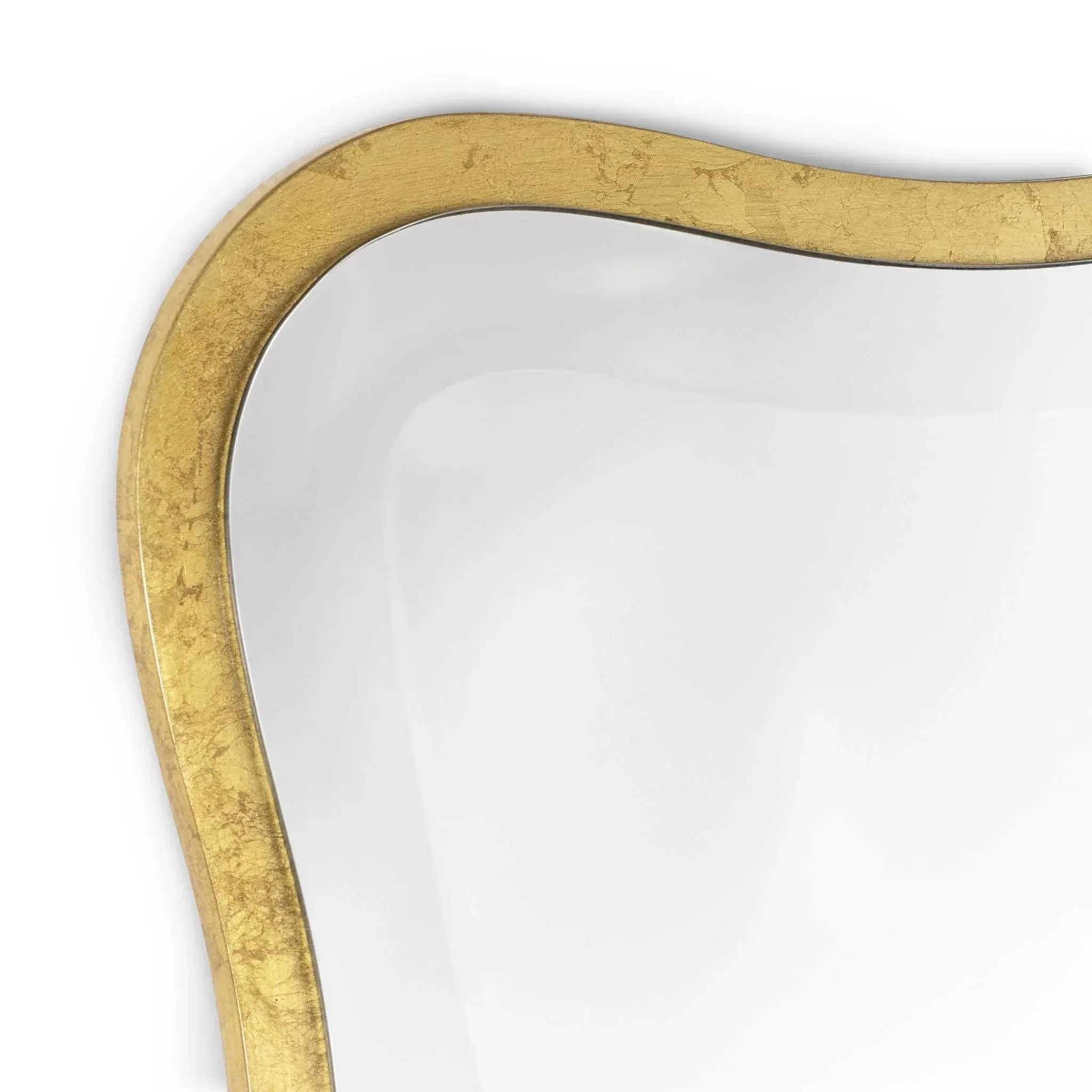 Candice Rectangle Gold Wall Mirror