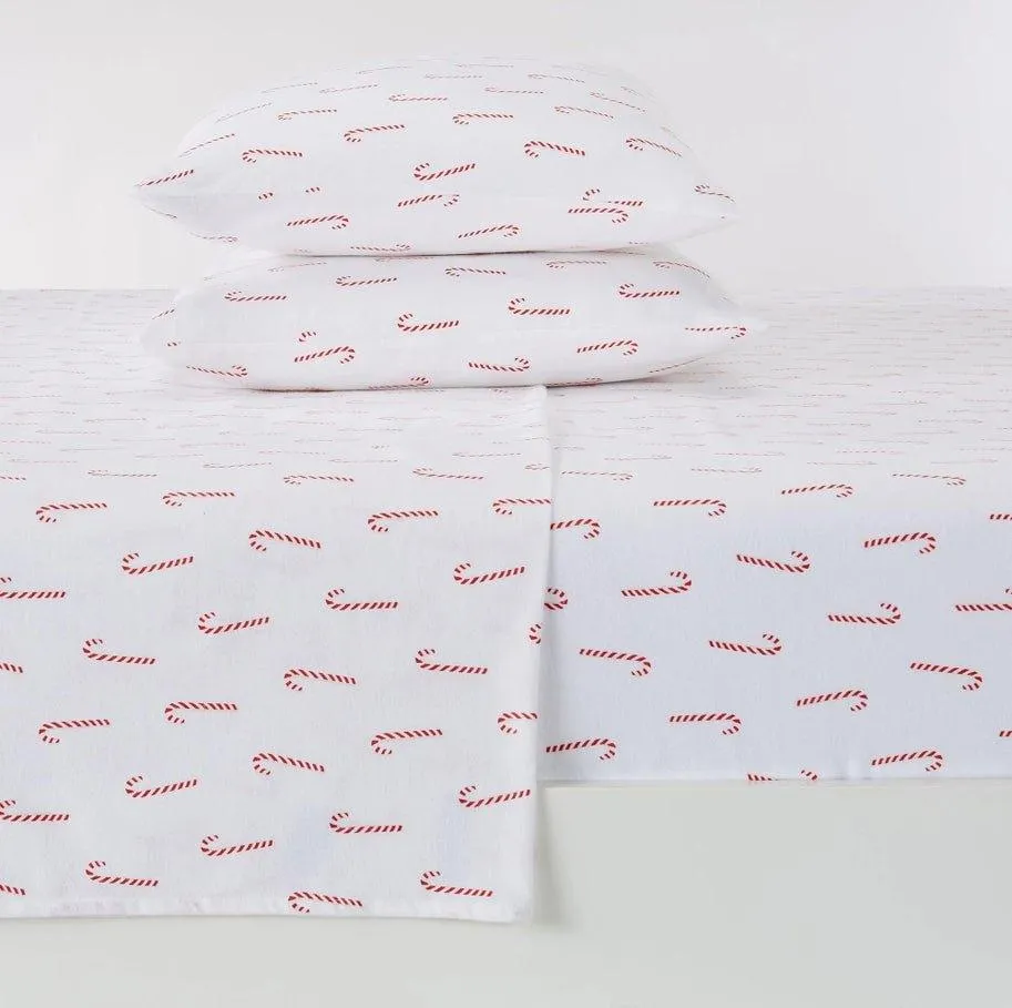 Candy Cane Sheet Set - Twin shower bench, bathroom seat