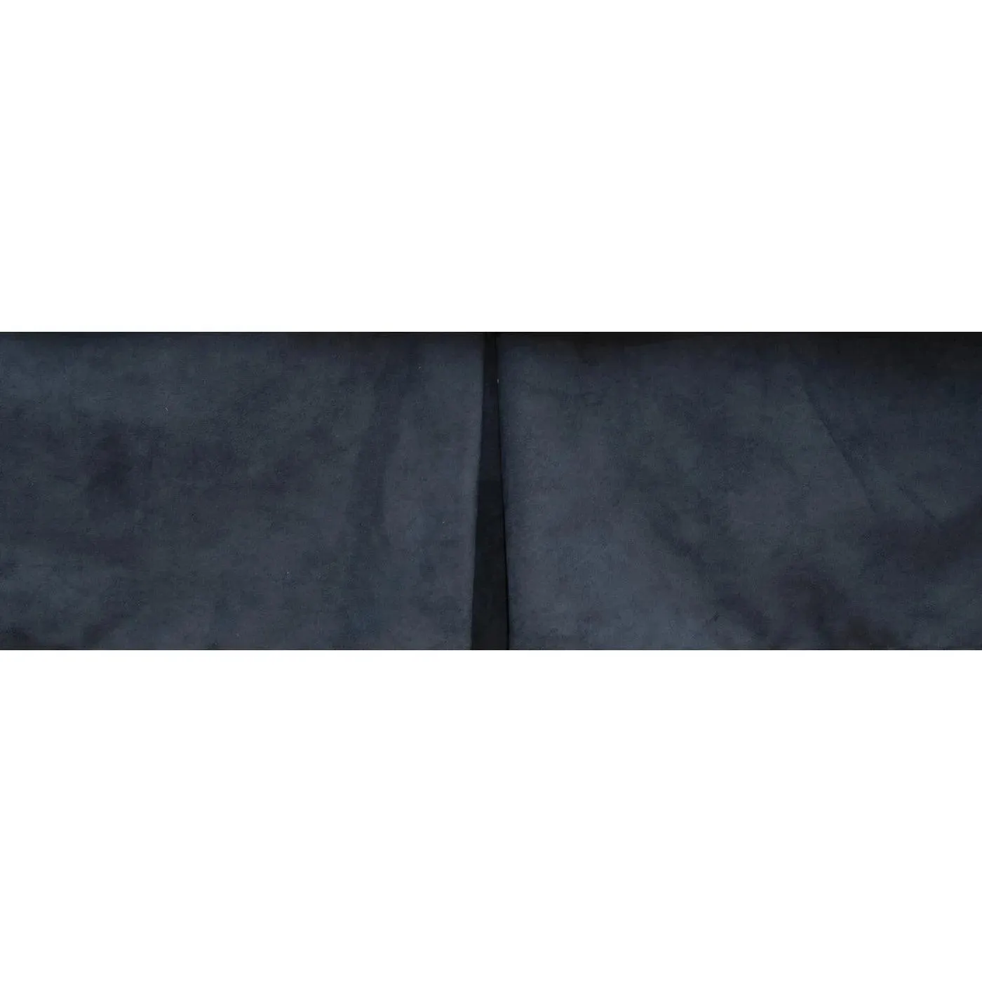 Canyon Springs Navy Suede Bed Skirt bed skirt, dust ruffle